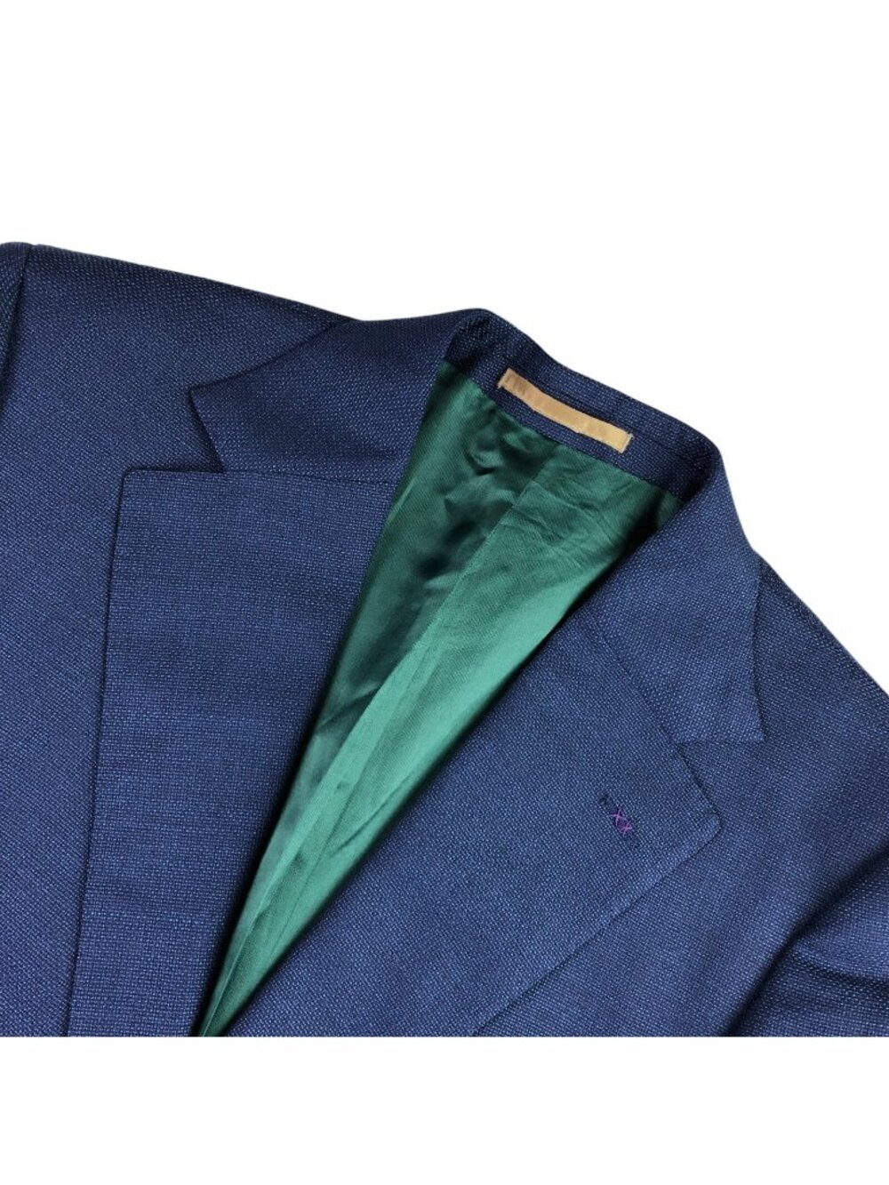 Beckett & Robb Men's Slim Fit 100% Wool Jacket Blazer Blue • 40 L